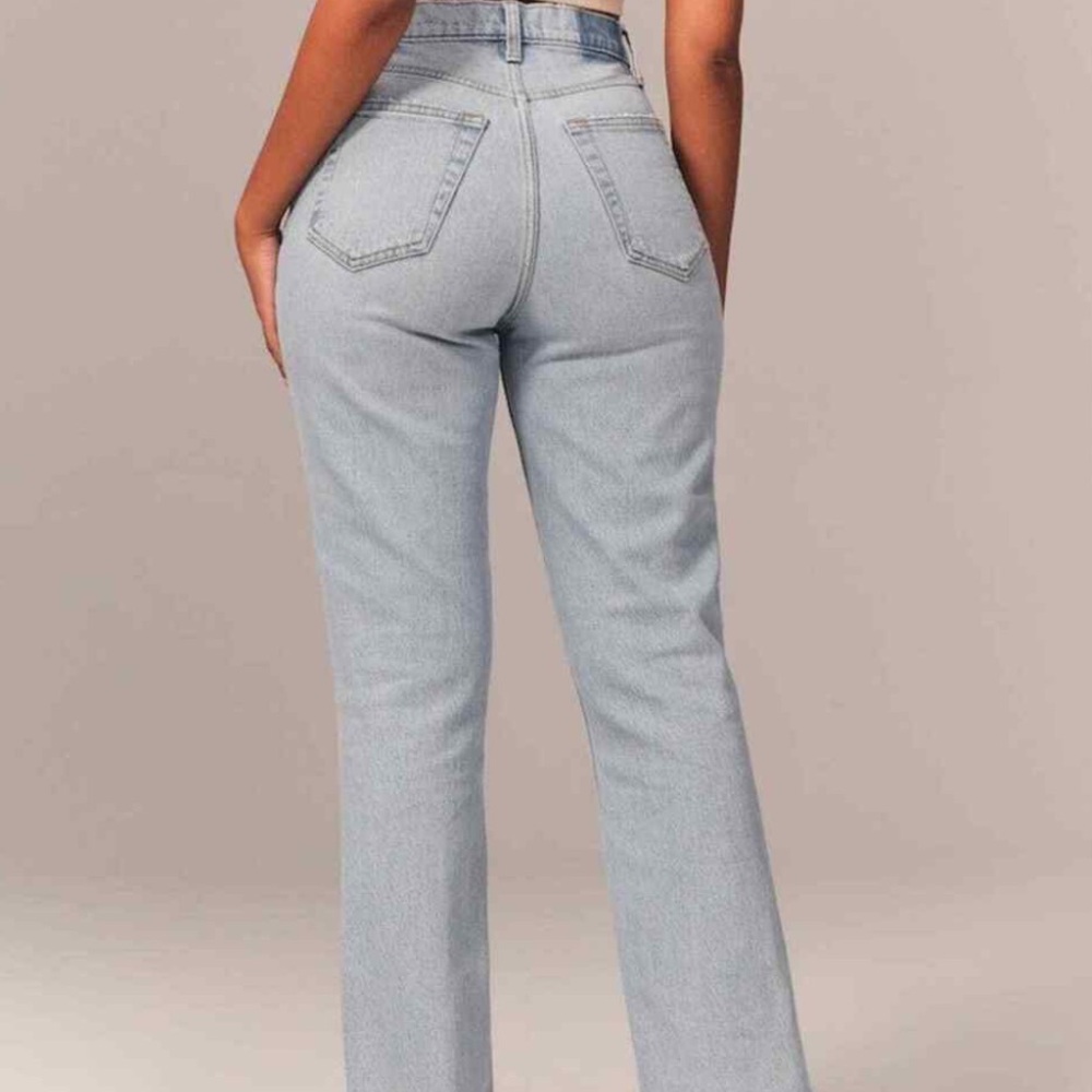 90s ultra high rise vertical inseam bootleg jean - Picture 14 of 15